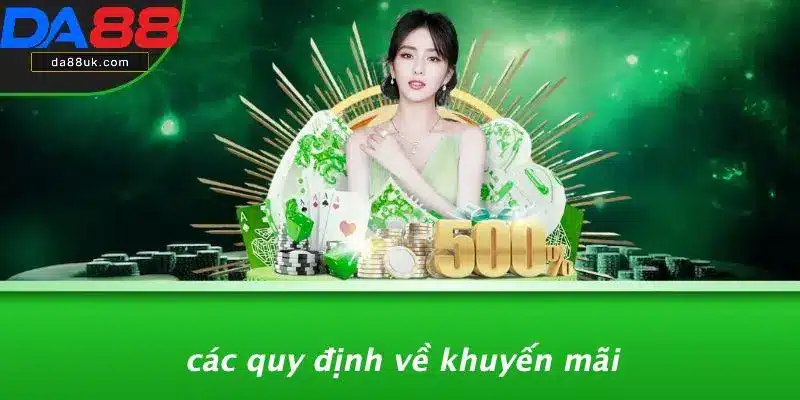 Các Quy Định Về Khuyến Mãi